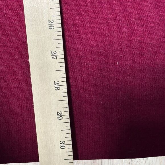 Chicos Reversible Cardigan Size 0 (Actual = 4) Red Open Front Chic Versatile - Picture 5 of 7